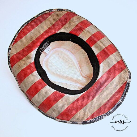 Cody James American Flag Straw‎ Cowboy Drifter Hat main image 10